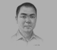 Sketch of E. Jargalan, CEO, Erel Group