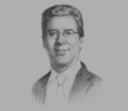 Sketch of Tom Albanese, CEO, Rio Tinto