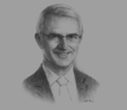 Sketch of Gerald Lawless, President and Group CEO, Jumeirah Group