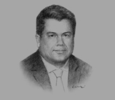 Sketch of Germán Arce Zapata, President, National Hydrocarbons Agency (ANH)