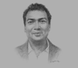 Sketch of Ken Tun, CEO, Parami Energy Group of Companies