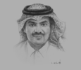 Sketch of Sheikh Khalid bin Khalifa Al Thani, CEO, Qatargas