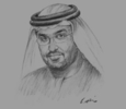 Sketch of Sultan Ahmed Al Jaber, UAE Minister of State and CEO, Masdar