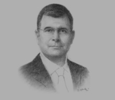 Sketch of tephen P Groff, Vice-President for East Asia, South-east Asia and the Pacific, Asian Development Bank (ADB)