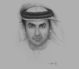 Sketch of Khadem Al Qubaisi, Managing Director, International Petroleum Investment Company (IPIC)