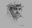 Sketch of Sami Al Qamzi, Director-General, Department of Economic Development