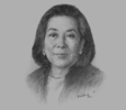 Sketch of Helen Dee, Chairperson, Rizal Commercial Banking Corporation