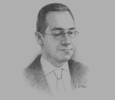 Sketch of Hisham El Khazindar, Managing Director & Co-Founder, Citadel Capital