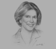 Sketch of Elizabeth Littlefield, President and CEO, Overseas Private Investment Corporation (OPIC)