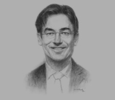 Sketch of Maxime Verhagen, Deputy Prime Minister and Minister of Economic Affairs of the Netherlands, on shared development projects