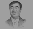 Sketch of Qiu Jianlin, Chairman, Zhejiang Hengyi Group