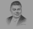 Sketch of Osama Saleh, Minister of Investment, and Chairman, General Authority for Investment and Free Zones (GAFI)