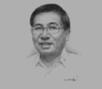 Sketch of Enrique Ona, Secretary, Department of Health