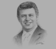 Sketch of King Abdullah II