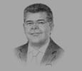 Sketch of Eduardo Calero, Partner, PricewaterhouseCoopers