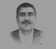 Sketch of Ashraf Kadry El Sharkawy, Former Chairman, Egyptian Financial Supervisory Authority (EFSA)