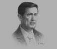 Sketch of Anudith Nakornthap, Minister of Information and Communication Technology