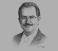 Sketch of Ahmet Haluk Karabel, President, Housing Development Administration (TOK İ)