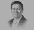 Sketch of Plew Trivisvavet, President and CEO, CH. Karnchang (CK)