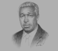Sketch of Prime Minister Raymond Ndong Sima
