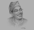 Sketch of Akinwumi Adesina, Minister of Agriculture and Rural Development