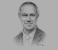 Sketch of Francis Gurry, Director-General, World Intellectual Property Organisation (WIPO)