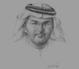 Sketch of Rashed Al Baloushi, CEO, Abu Dhabi Securities Exchange (ADX)