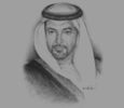 Sketch of Sheikh Hamdan bin Zayed Al Nahyan, Ruler’s Representative in the Western Region