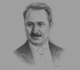 Sketch of Zafer Çağlayan, Minister of Economy