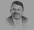 Sketch of Sunny Verghese, Group Managing Director and CEO, Olam International