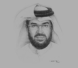 Sketch of Abdulrahman Ahmad Al Shaibi, Chief Coordinator, Industries Qatar (IQ)