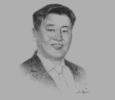 Sketch of Dagvadorj Ganbaatar, President, Max Group