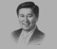 Sketch of Prime Minister S. Batbold