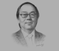 Sketch of Joseph Yap, CEO, Filinvest Land