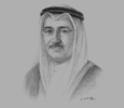 Sketch of Hassan Ali Al Majed, Director-General, General Organisation of Sea Ports (GOP)