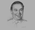 Sketch of Walter Bayly, CEO, Banco de Crédito del Perú