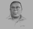 Sketch of Richard Kwame Asante, Chairman, National Pensions Regulatory Authority