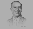 Sketch of Franklyn Manu, Rector, Ghana Institute of Management and Public Administration