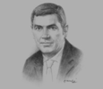 Sketch of Martin Wittig, CEO, Roland Berger Strategy Consultants