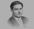 Sketch of Samy Laghouati, Managing Partner, Gide Loyrette Nouel Algeria