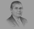 Sketch of Mohamed El Kettani, CEO, Attijariwafa Bank