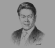 Sketch of Colin Ong, Managing Partner, Dr Colin Ong Legal Services, and President