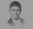 Sketch of Vahdettin Ertaş, Chairman, Capital Markets Board (CMB)