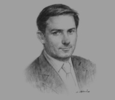 Sketch of Samy Laghouati, Managing Partner, Gide Loyrette Nouel Algeria