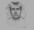 Sketch of Adel Abdulaziz Khashabi, Head of QNB Financial Services