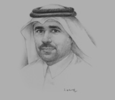 Sketch of Essa bin Hilal Al Kuwari, President, KAHRAMAA (Qatar General Electricity and Water Corporation)