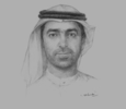 Sketch of Younis Al Khoori, Vice-Chairman, Al Etihad Credit Bureau (AECB), and Undersecretary, Ministry of Finance