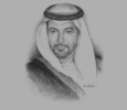 Sketch of Sheikh Hamdan bin Zayed Al Nahyan, Ruler’s Representative in the Western Region