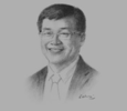 Sketch of Pailin Chuchottaworn, CEO, PTT Group