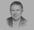 Sketch of David Beynon, President Director, Tokio Marine Life Insurance Indonesia